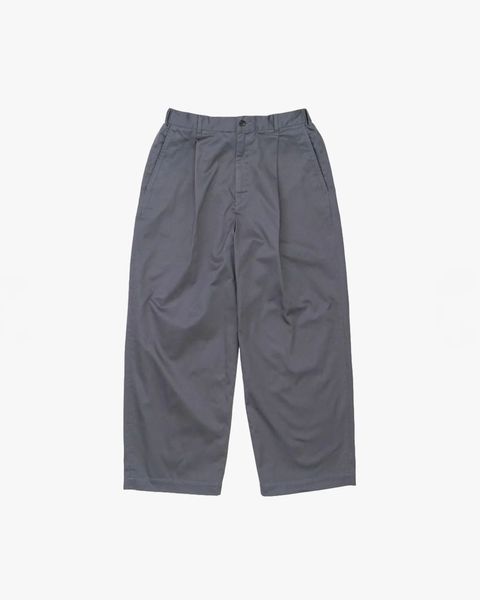 グラフペーパー Westpoint Chino Wide Tapered Trousers(GM263-40166B)C.GRAY☆8月15日(土)発売！