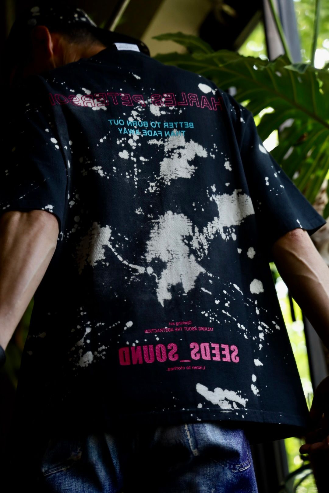 TALKING ABOUT THE ABSTRACTION PRINT STARIGHT PTスタイル.2024.8.13.