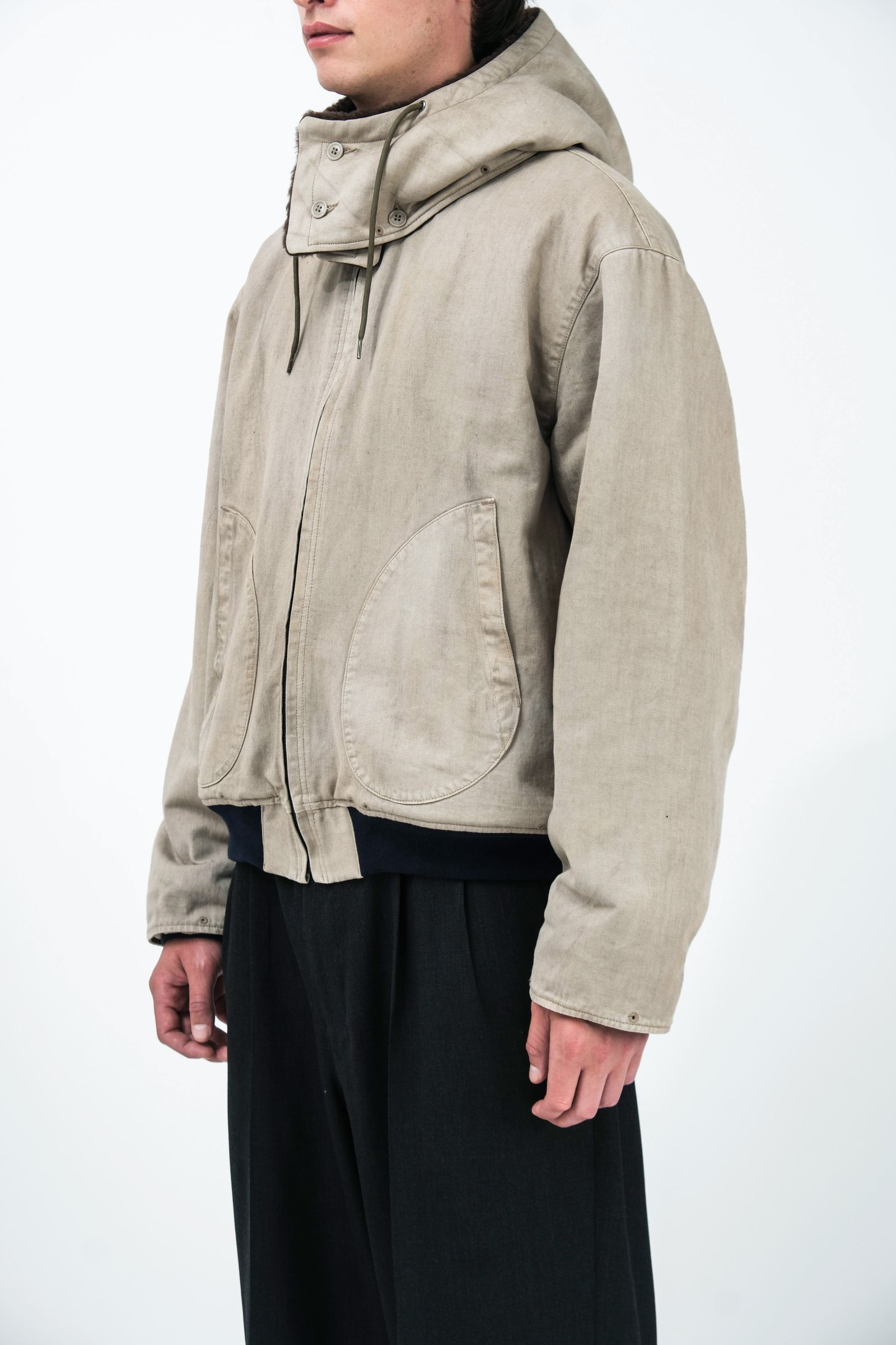 アプレッセ 2026 STYLE1 Vintage WW2 US Navy Deck Hooded Jacket (26SAP-01-54)BEIGE☆1月24日(土)発売！