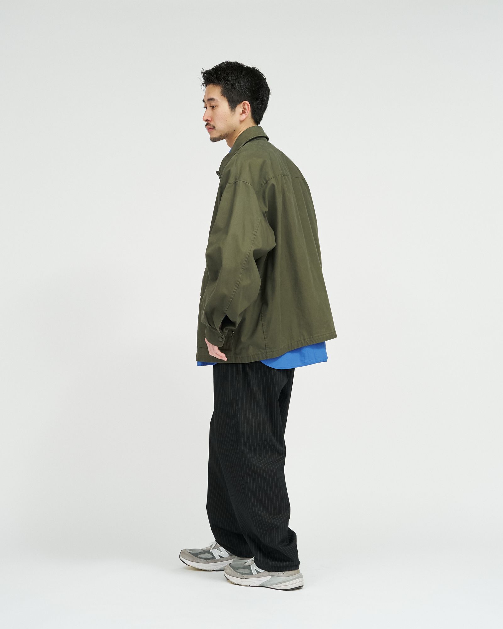 フレッシュサービス WAXED OXFORD UTILITY JACKET(FSC261-30260)KHAKI★2月14日(土)発売
