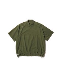 フレッシュサービス CRISP COTTON ANORAK S/S SHIRT(FSC261-50248)KHAKI☆3月14日(土)発売！