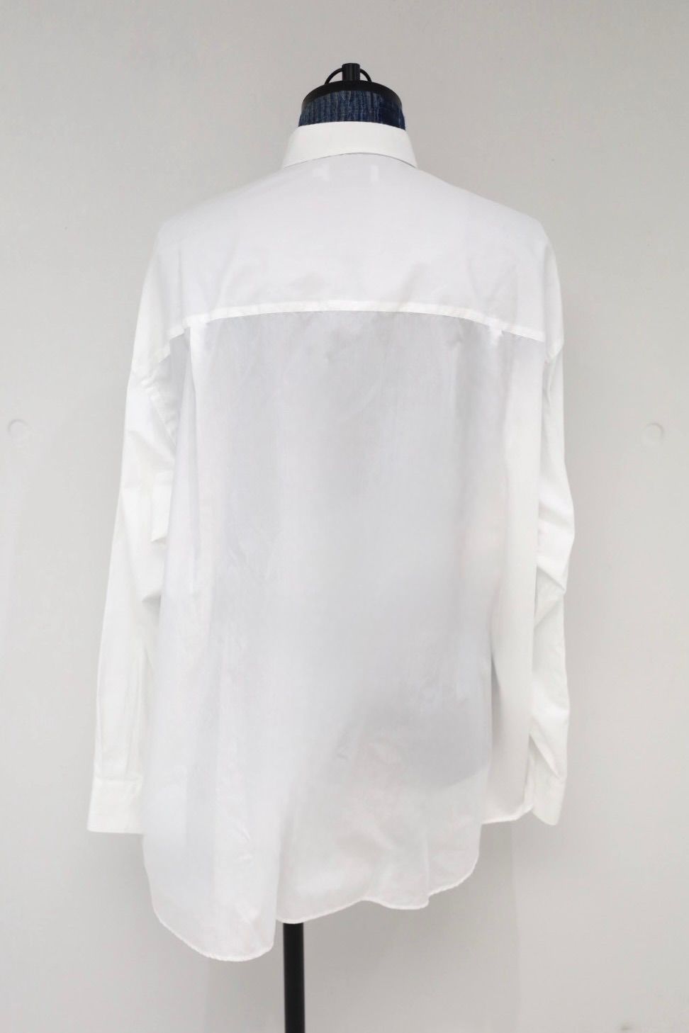 グラフペーパーシャツ Broad L/S Oversized Regular Collar Shirt(GM263-50001B)WHITE☆7月18日(土)新作発売！