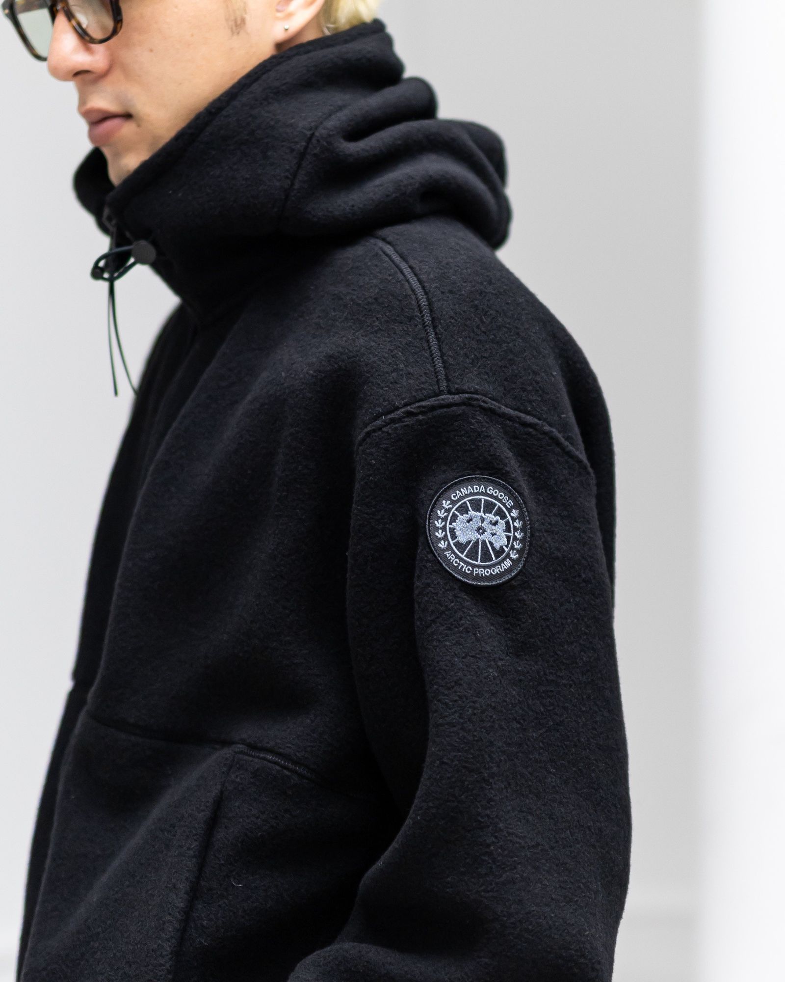 カナダグース Chilliwack Fleece Bomber Black Label(7220MB)Black☆新作発売！