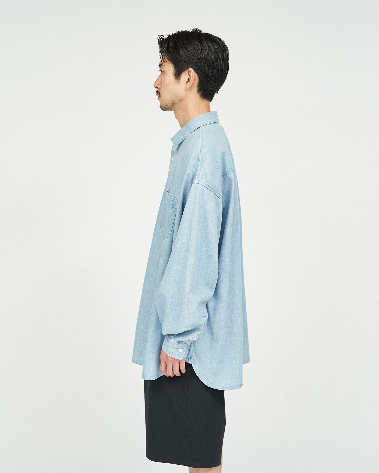 フレッシュサービス LIGHT DENIM L/S SHIRT (FSC252-50045)LIGHT FADE☆6/21(土)発売！