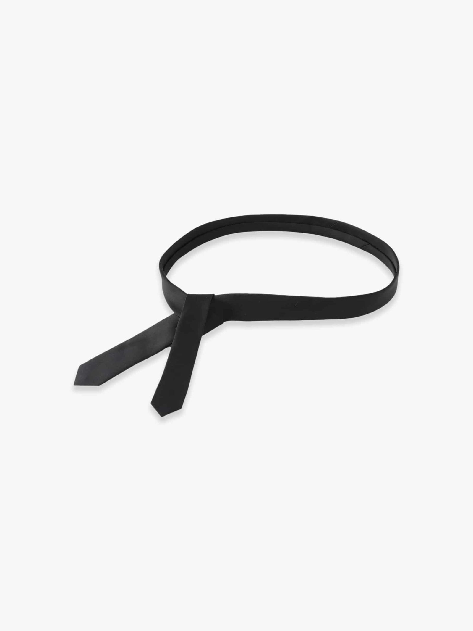 J.B.ATTIRE Paris tie belt ネクタイ ベルト 黒 新品 - 小物