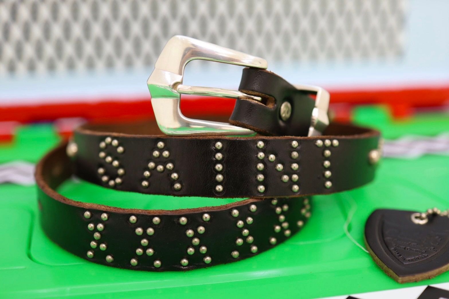 セントマイケル 26SS BLACK STONE HTC_BELT NARROW(SM-MK8-0000-C64)BLACK☆5月16日(土)発売！