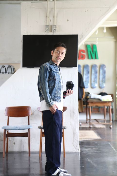 JUNYA WATANABE COMME des GARCONS MAN リネンワークデニムパンツstyle.2021.6.29.