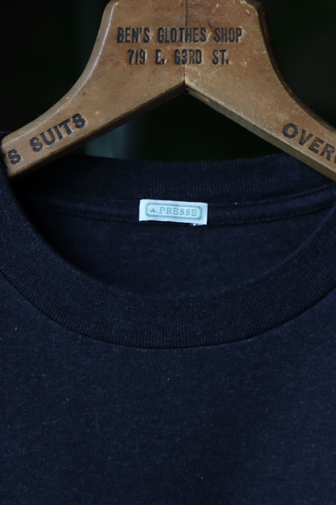 アプレッセ23AWTシャツ Light Weight T-shirt(AP-5001)CHARCOAL