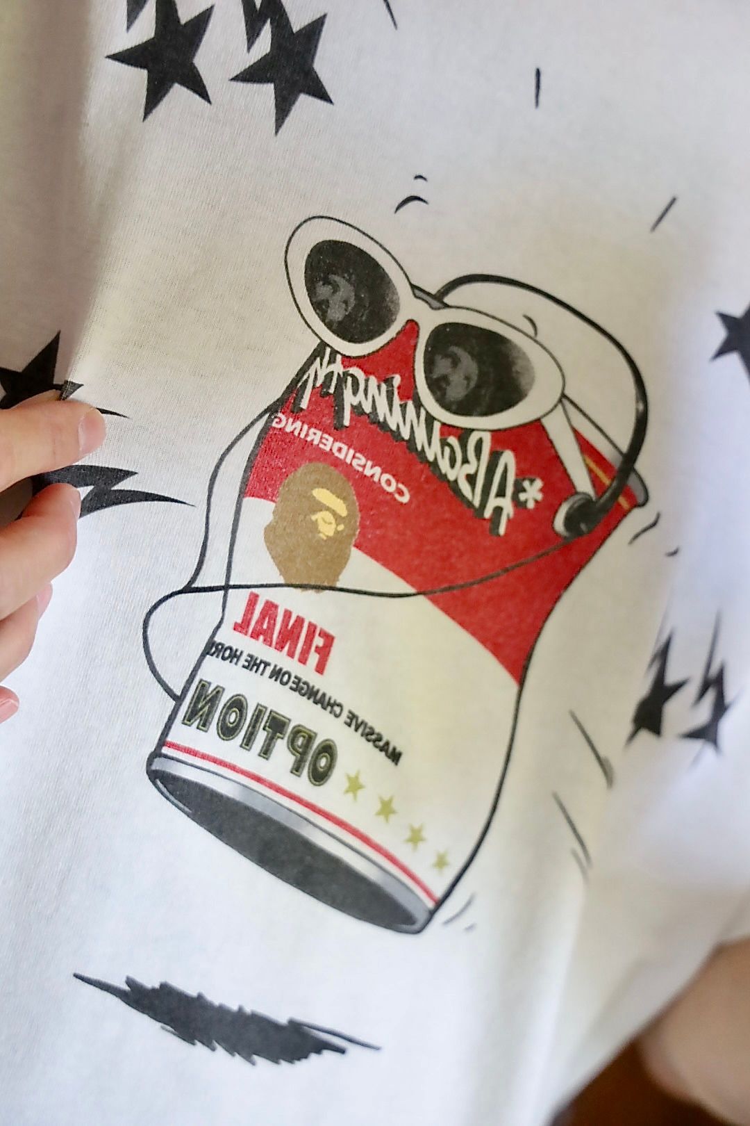 ©SAINT M×××××× BAPE_SS T-SHIRTスタイル