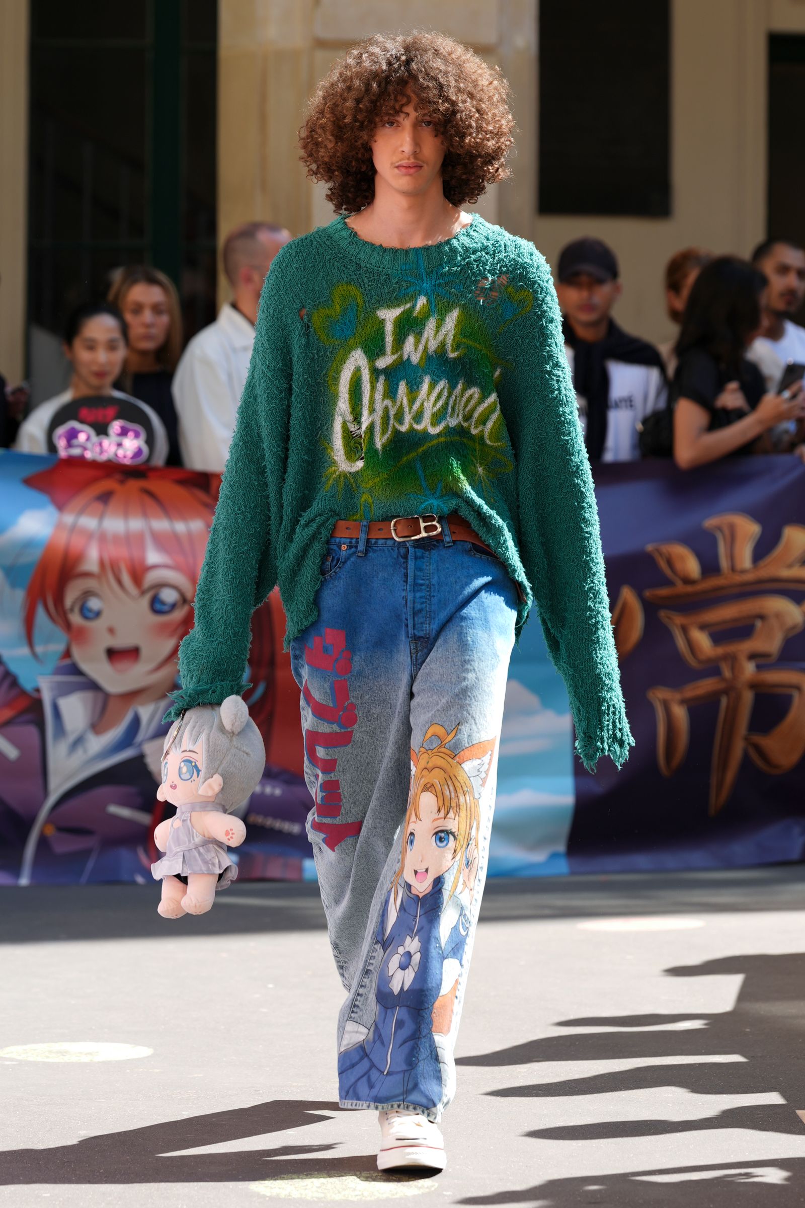 doublet 25SS AIRBRUSH RECYCLED COTTON PULLOVER(25SS52K178)GREEN☆2月8日(土)新作発売！