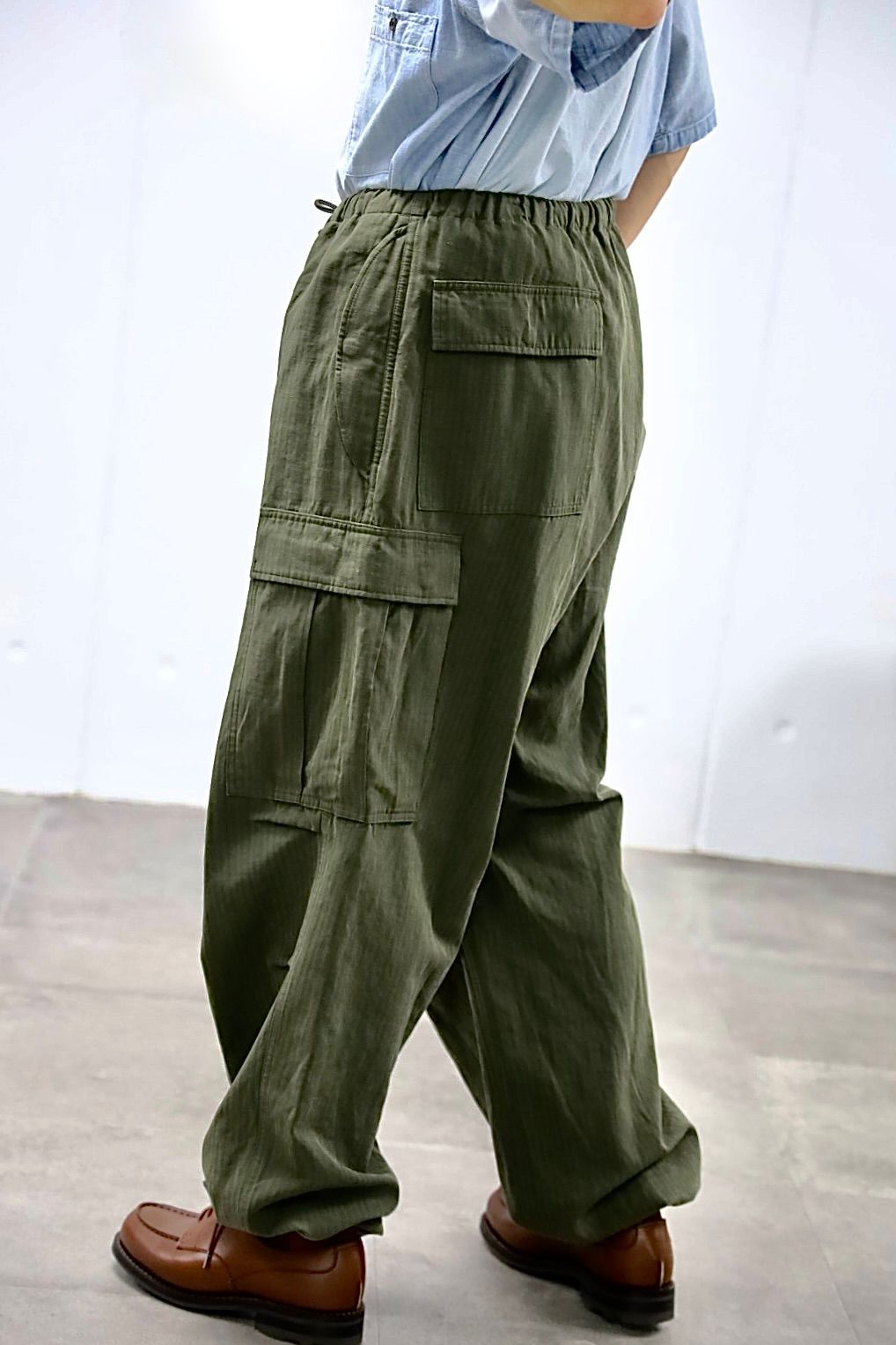 アプレッセ 2026 STYLE2 Washed Cotton Silk Linen HBT M-51 Over Pants(26AAP-04-09)OLIVE☆7月4日(土)新作発売！