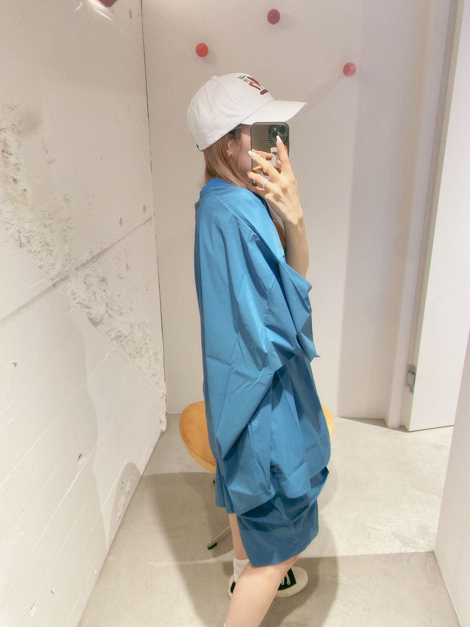 S.F.C 24SS エスエフシー BIG NYLON ROUND SS TEE (SFCSS24S06)Blue☆3月30日(土)発売！