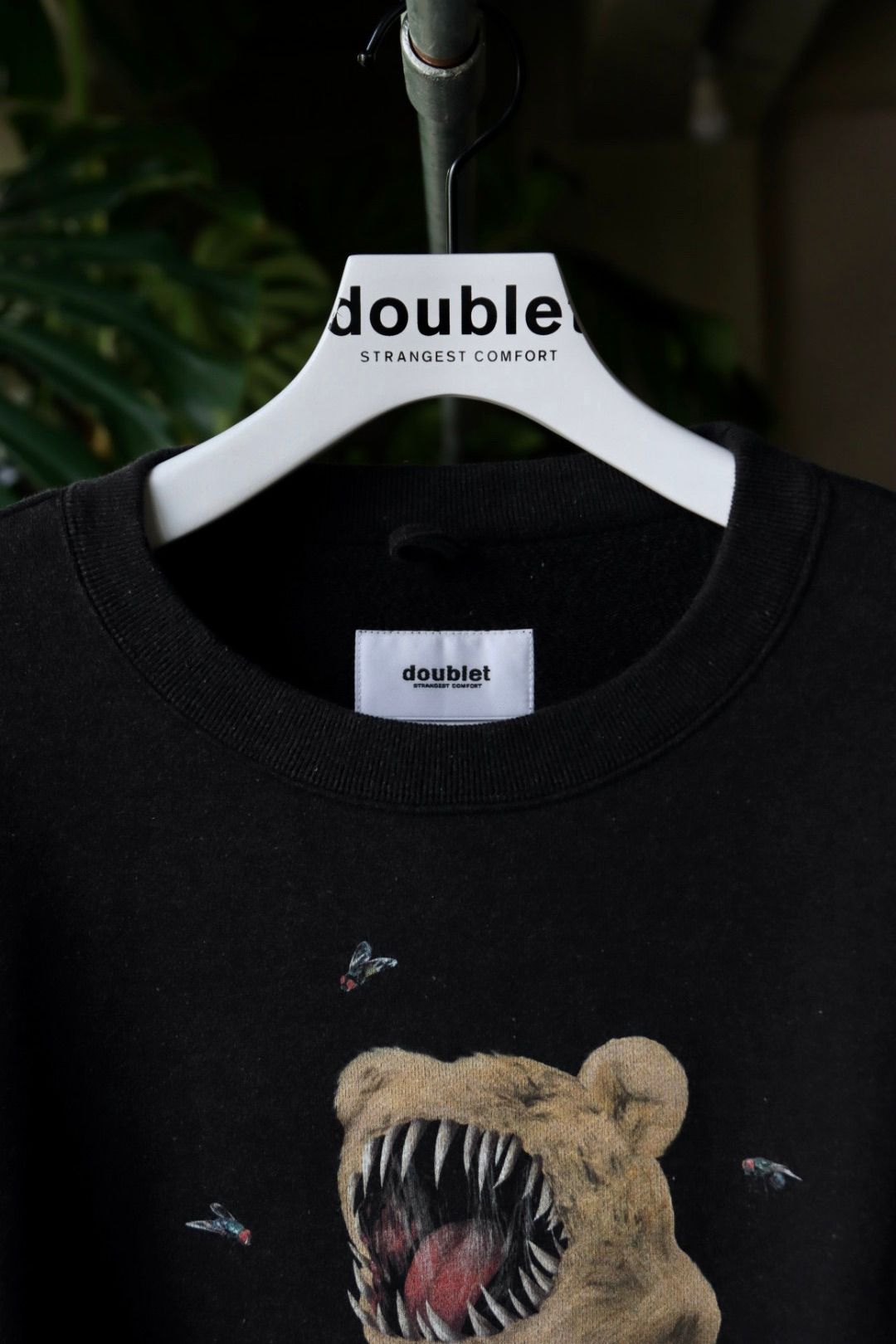 doublet - ダブレット 23AW VIOLENT STUFF BEAR PRINT SWEAT SHIRT