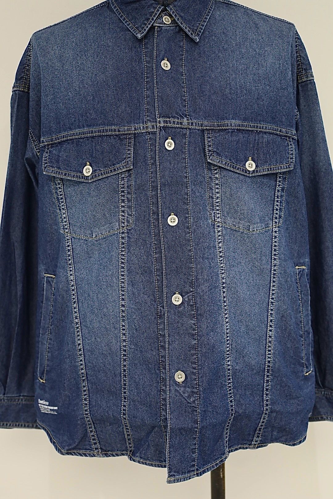 フレッシュサービス 26AW N/C TECH DENIM TRUCKER SHIRT(FSC263-50043)DARK WASH☆9月5日(土)新作発売！