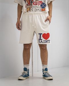 セントマイケル 26SS I LOVE SAINT/SWEAT SHORTS(SM-MK8-0000-067)WHITE