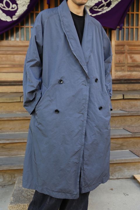 Graphpaper Garment Dyed Shop Coat"D.GRAY"Style.2020.8.16.