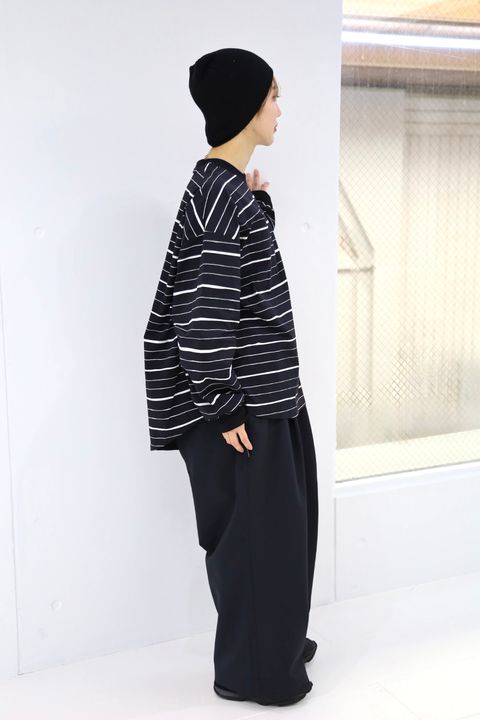 S.F.C -Stripes For Creative-  新作SUPER BIG MIX STRIPE LS NYLON TEE STYLE.2025.10.24