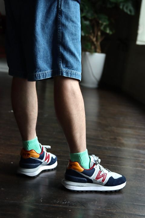 ETS.MATERIAUX マテリオ22SS Big POLO NAVYスタイル.2022.6.29.