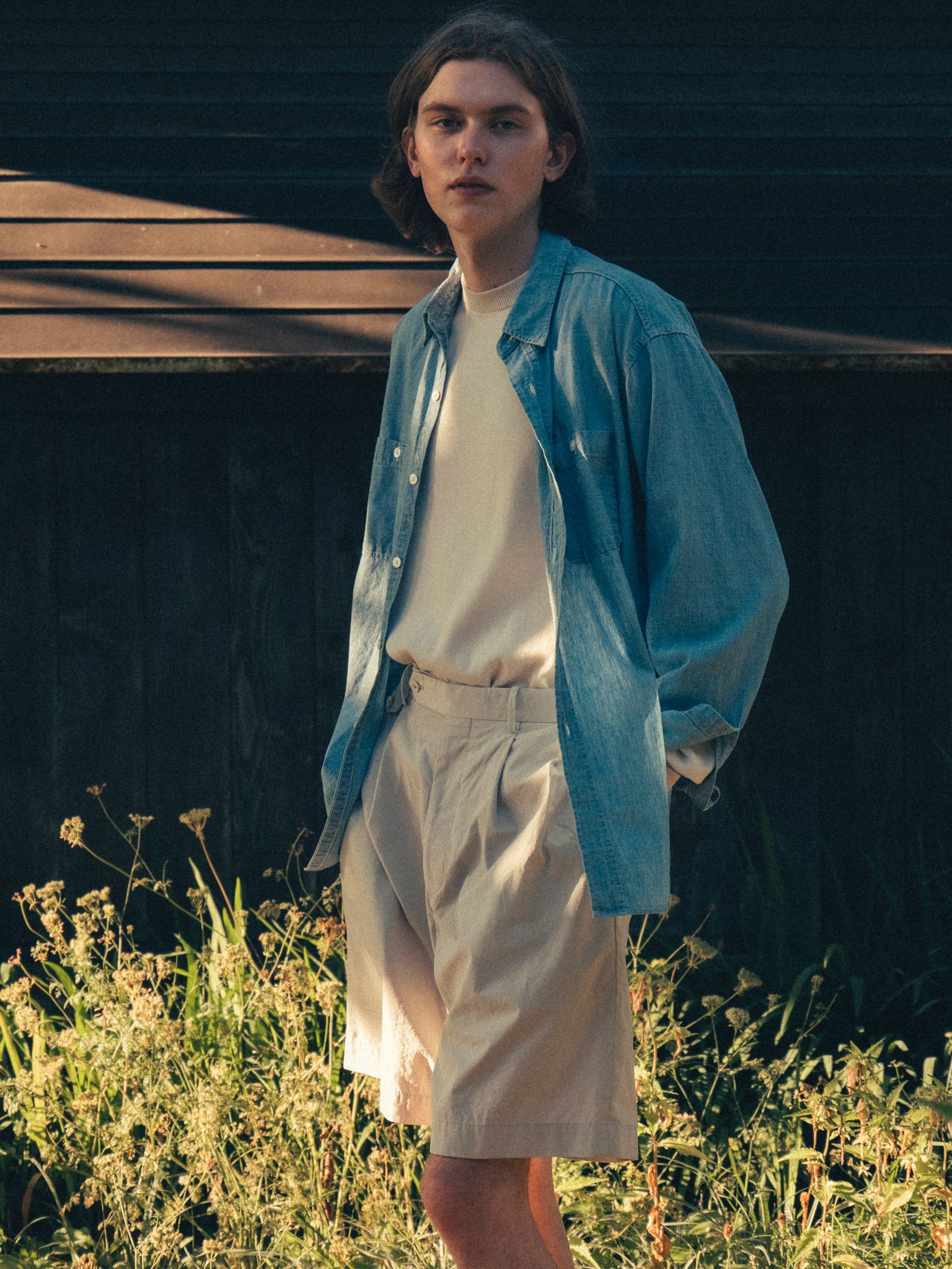 アプレッセショーツHigh Density Weather Cloth Shorts (23SAP-04-04H)ECRU