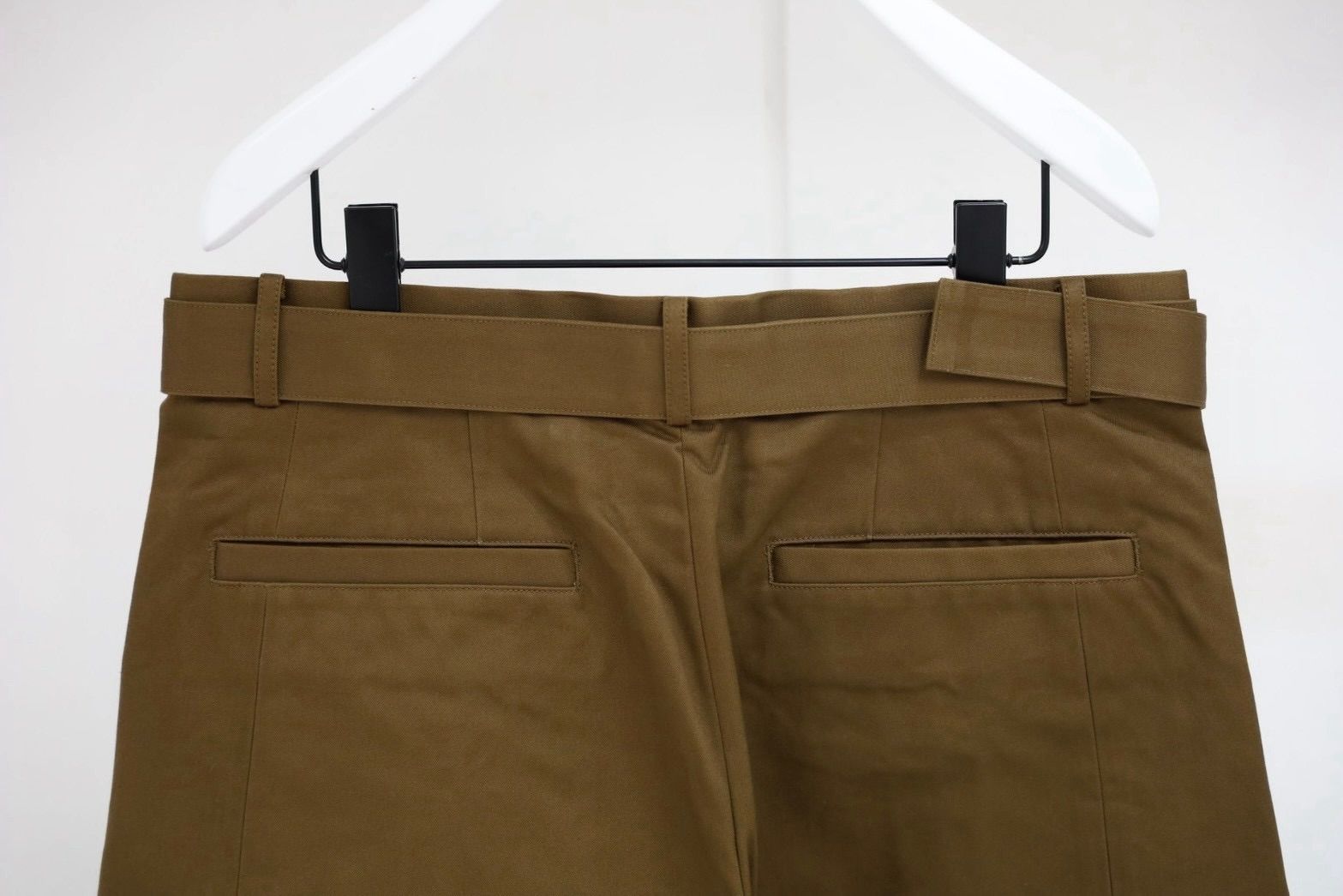グラフペーパー Dry Westpoint Barrel-Fit Belted Pants(GM263-40381)BROWN