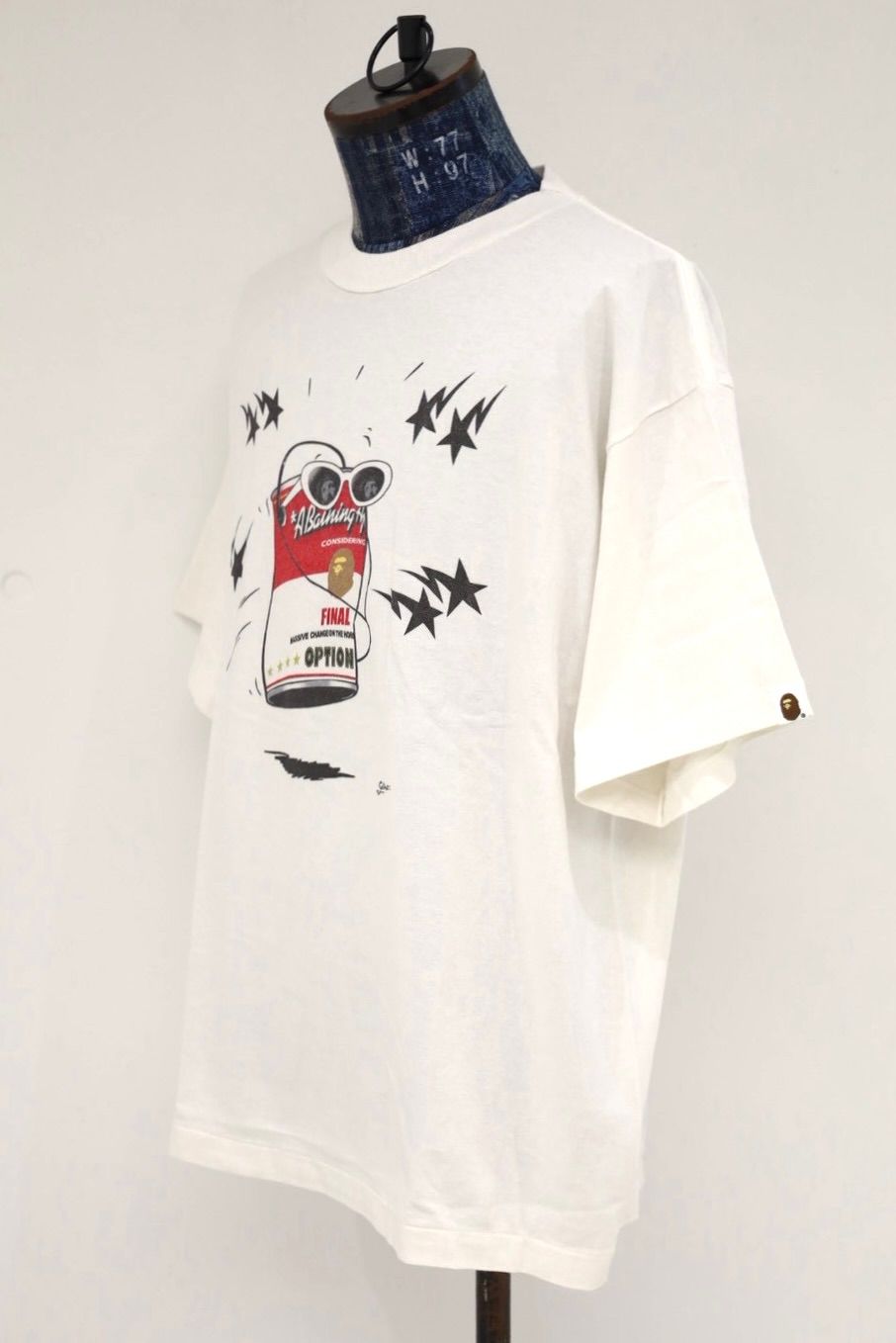 セントマイケル 26AW BAPE_SS T-SHIRT/JUMP(SM-MK1-0000-C34)WHITE☆8月22日(土)発売！
