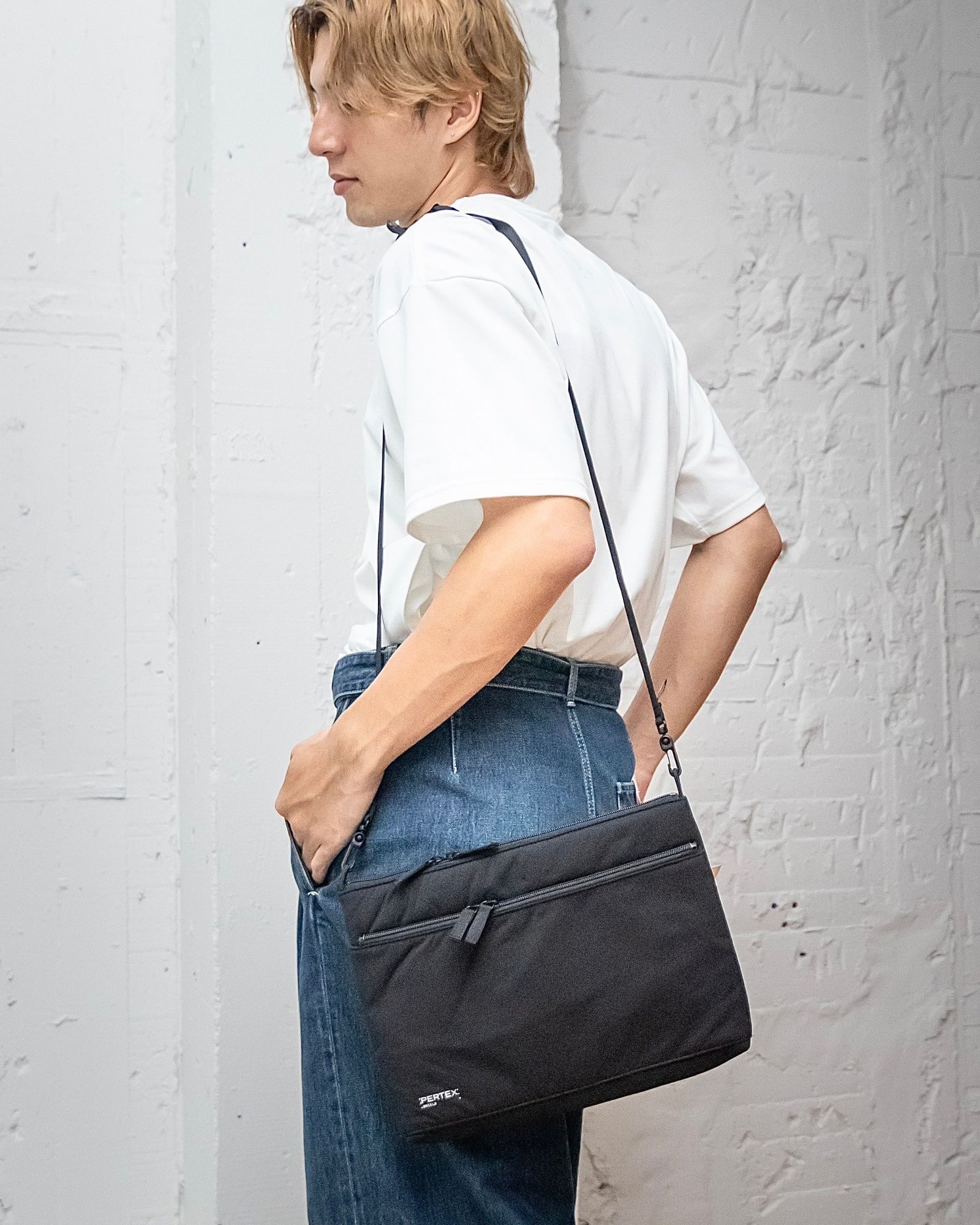 グラフペーパーPERTEX SHIELD Padded Sacoche_M(GU243-90307)BLACK