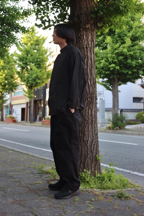 YOKE IN STRIPE SLEEPING SHIRT JACKET style.2022.5.4