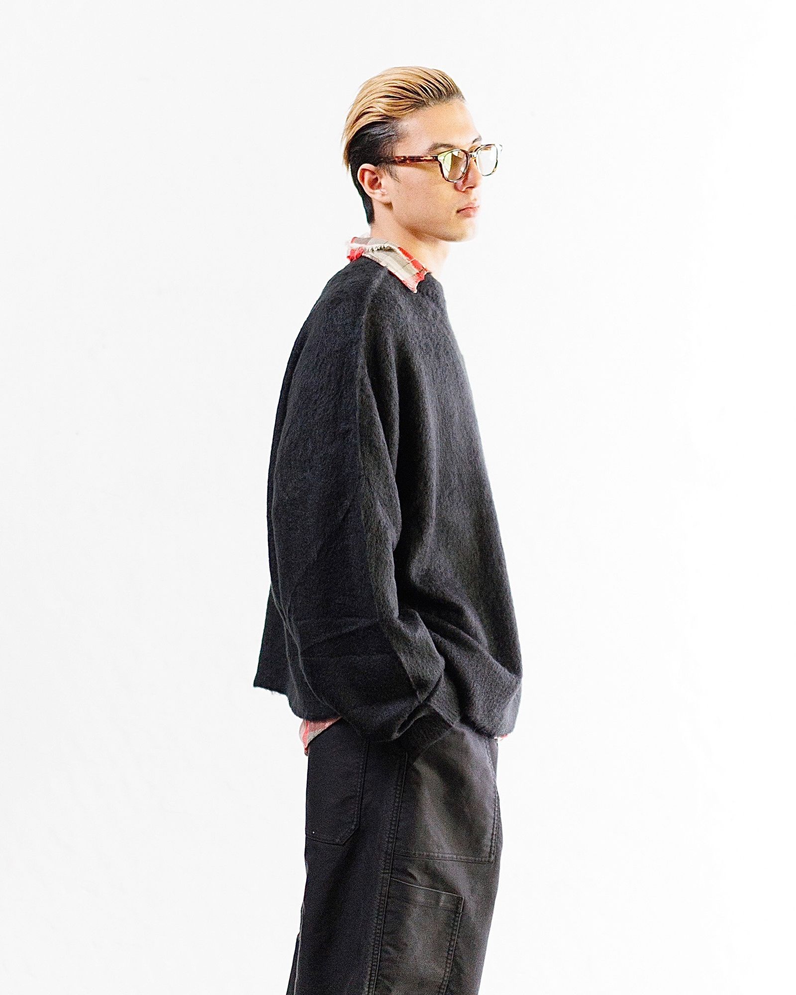 セントマイケル CLEAN MOHAIR CR KNIT ミックススタイル