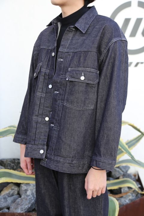 Graphpaper Colorfast Denim Blouson&Colorfast Denim Two Tuck Pants"INDIGO"Style.2020.11.14.