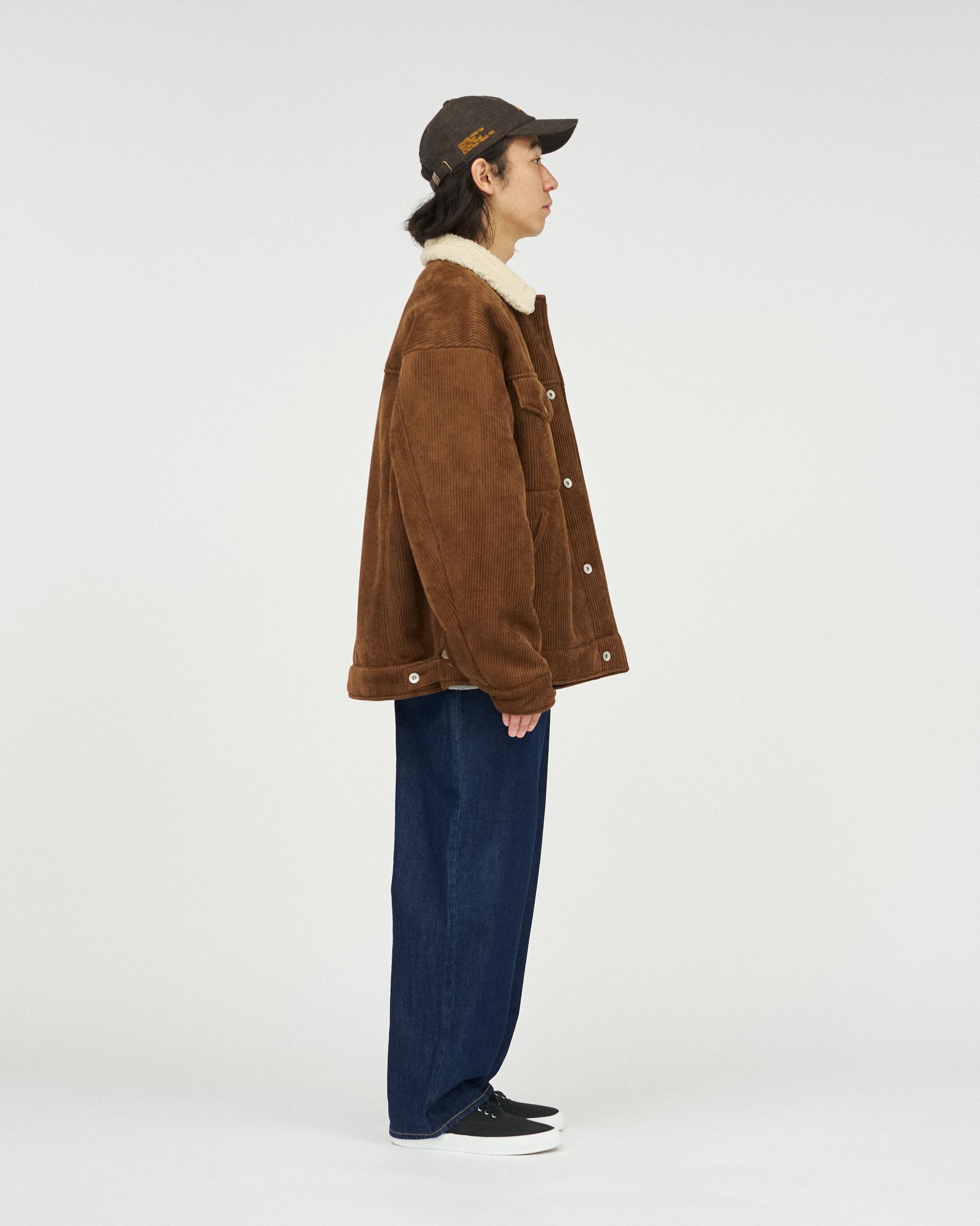 フレッシュサービス SHERPA CORDUROY RANCH JACKET(FSC254-30063)BROWN☆11月22日(土)発売！