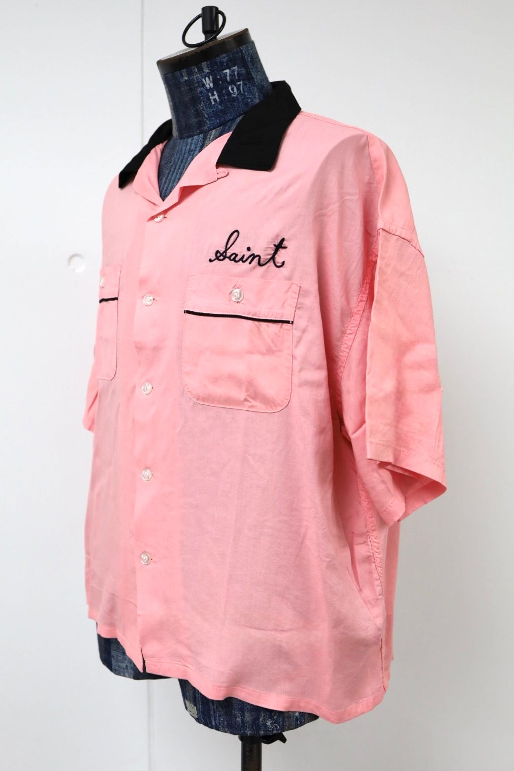 セントマイケル 26SS BOWLING SHIRT(SM-MK8-0000-036)PINK☆4月29日(水)新作発売！