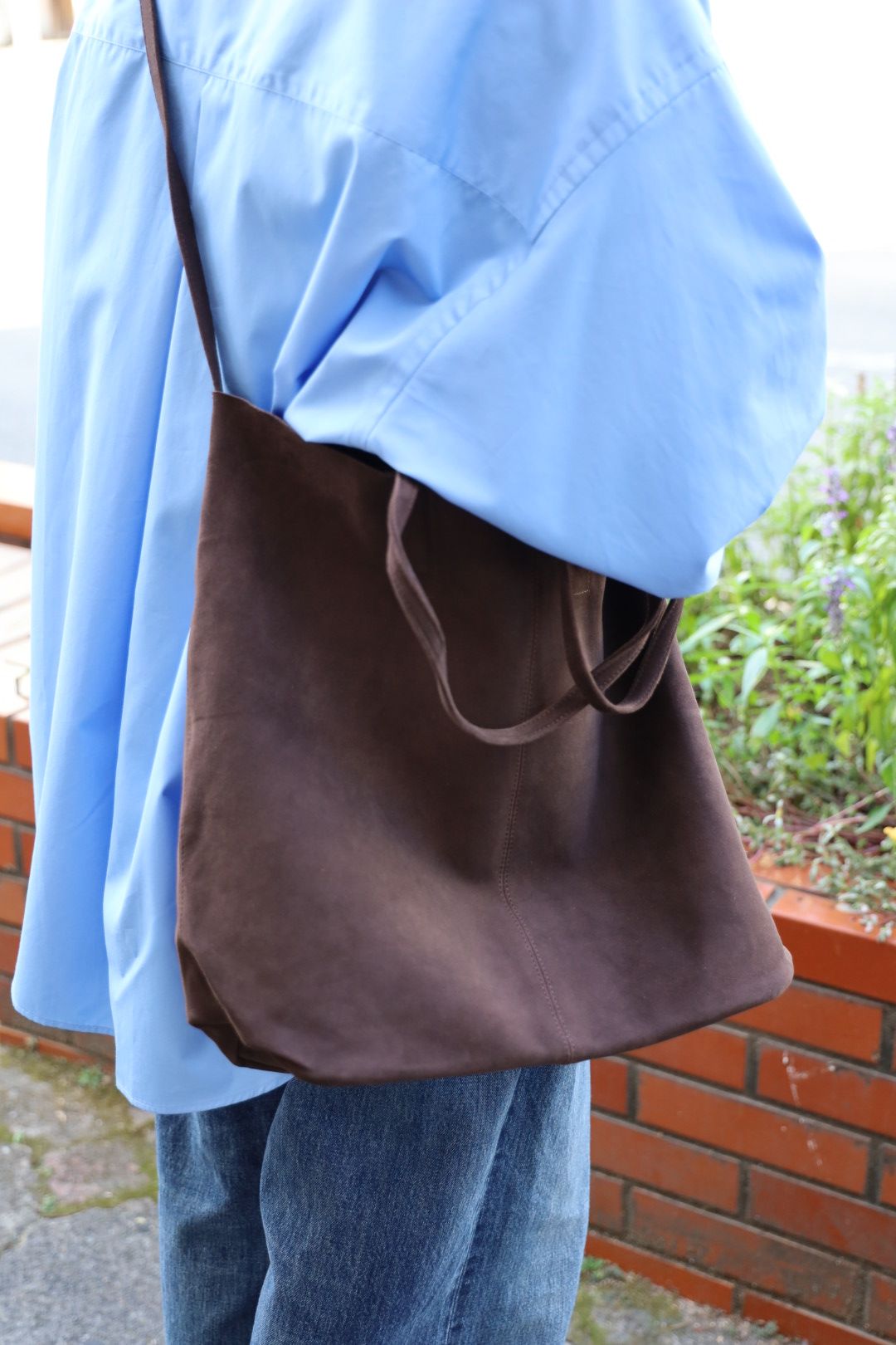 Morphee / モルフェトートバッグ 3WAY LARGE TOTE(L SIZE)SUEDE [DARK CHOCO]☆新作発売！