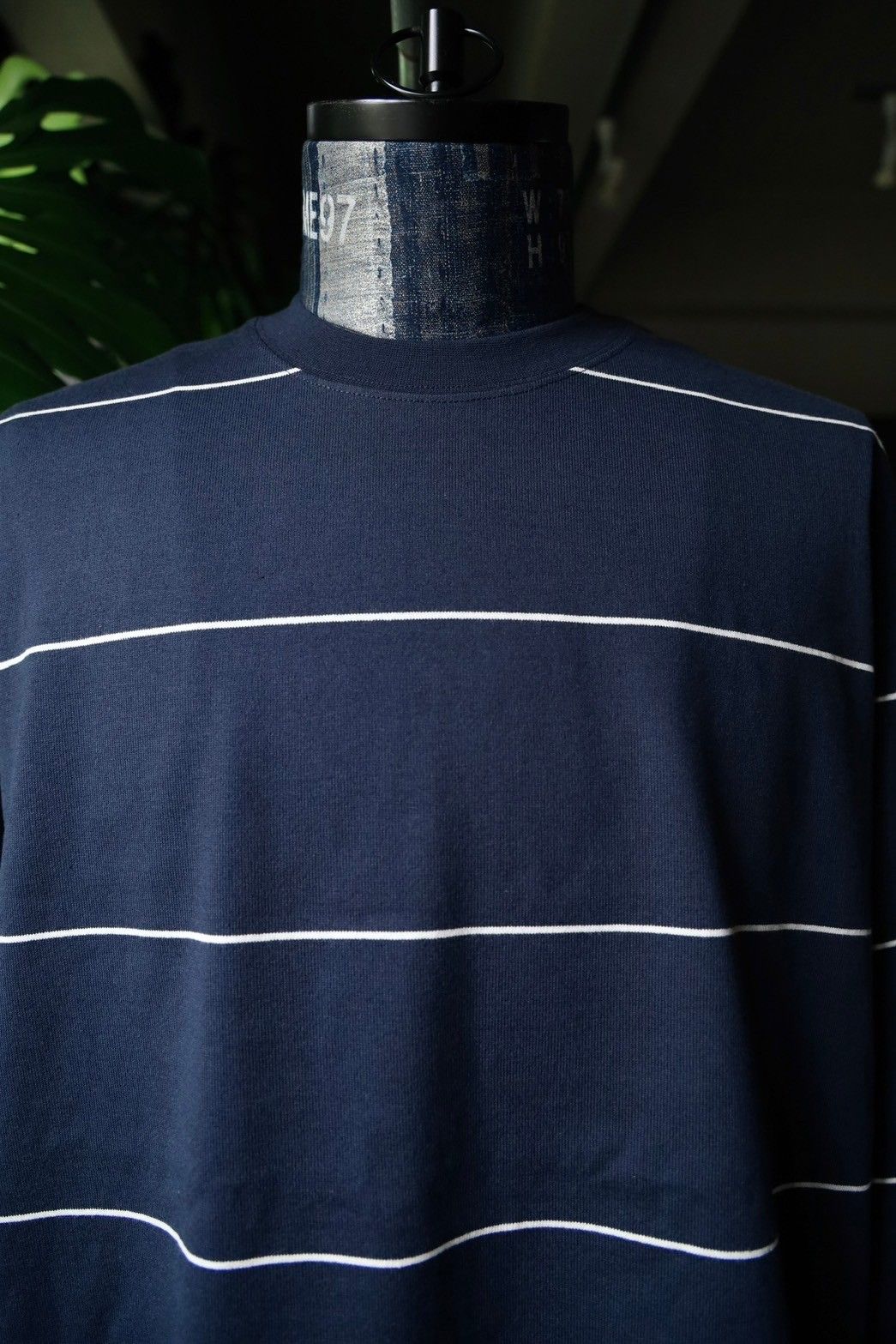 FreshService PIN BORDER L/S TEE(FSC261-70261)NAVYxWHITE ☆2月14日(土)新作発売！