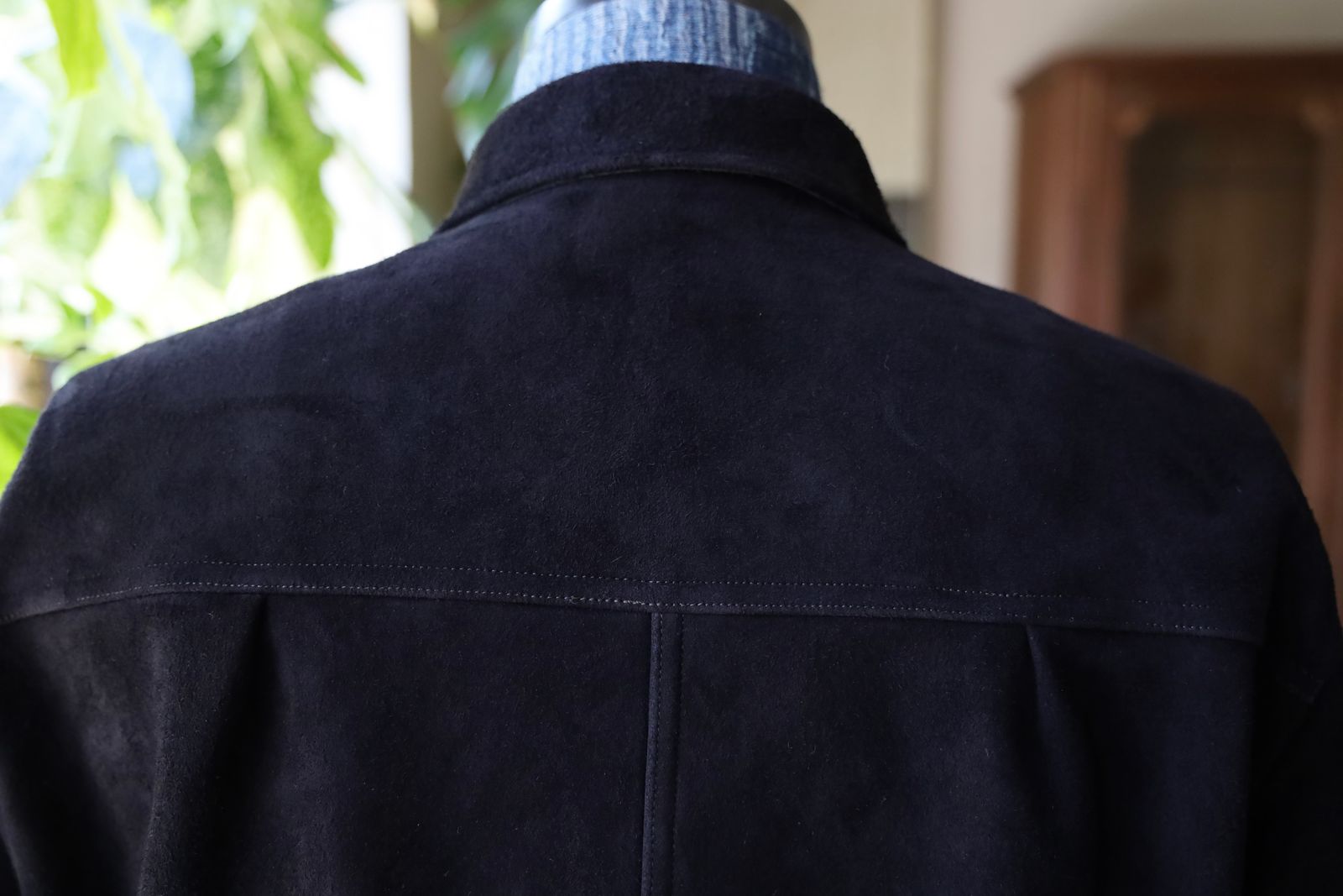 アプレッセ 2025 STYLE2 Suede Leather 1st Type Jacket(25AAP-01-10)BLACK