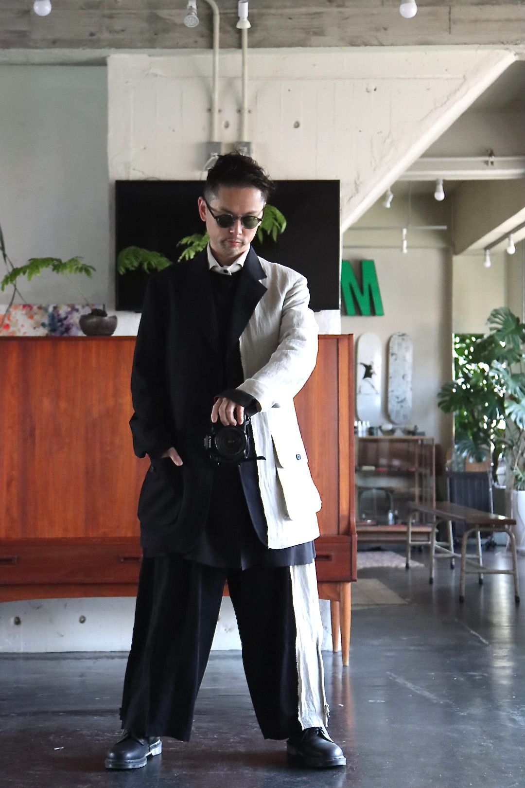 Yohji Yamamoto pour homme 22ss リネンパンツ-