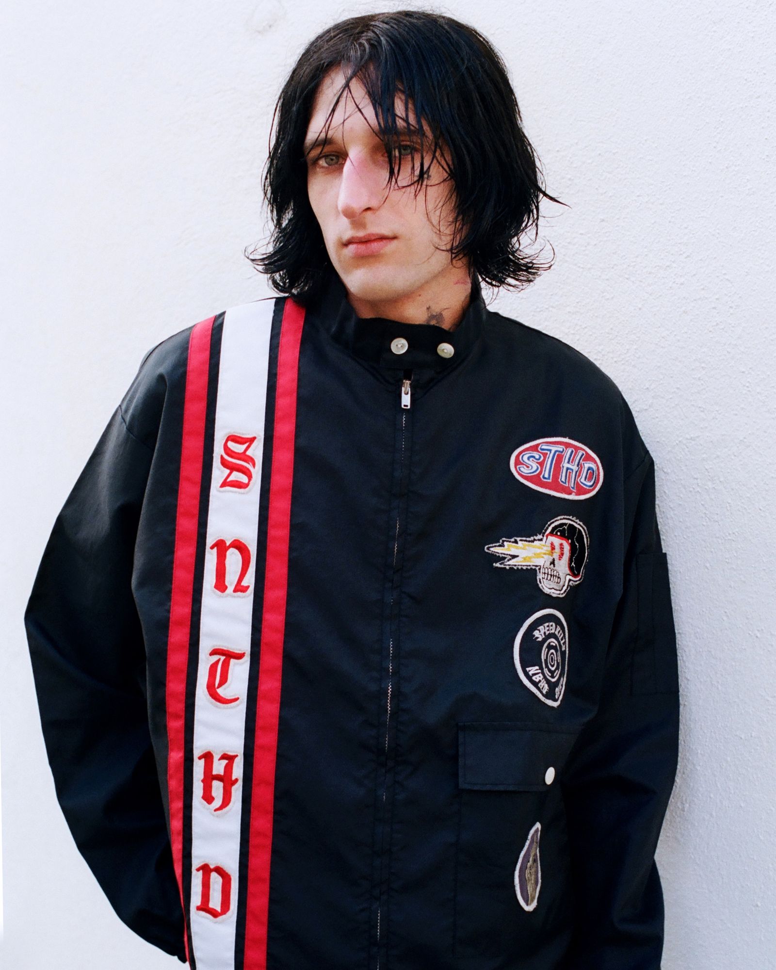 セントマイケル STHD . JACKET SNTHD(SM-HR8-0000-C73)BLACK