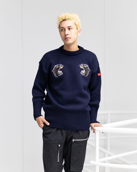 eYe JUNYA WATANABE MAN 梳毛天竺刺繍 Miller Rayner ニット 新作発売！