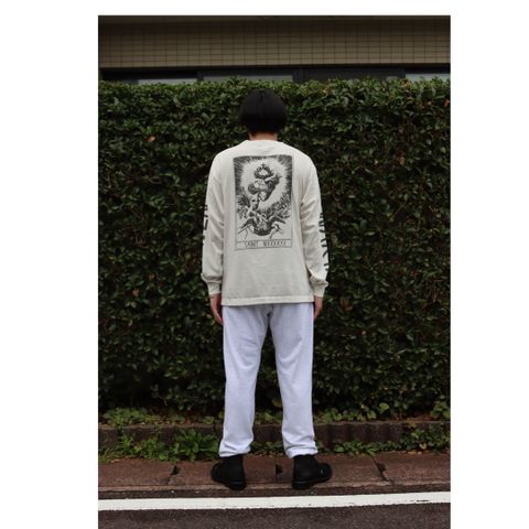 ©SAINT M×××××× LS TEE_W.I.H(SM-A21-0000-021)WHITE style