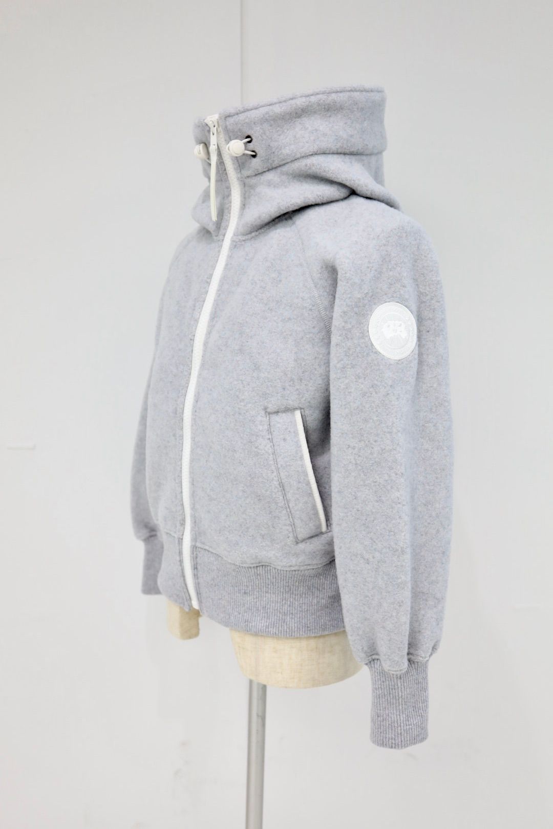 カナダグース レディース Chilliwack Fleece Bomber White Label(7102WW)Silverbirch Heather☆新作発売！