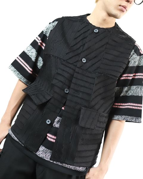 ヨーク24SS BONDING OPAL WORK VEST style.2024.2.23
