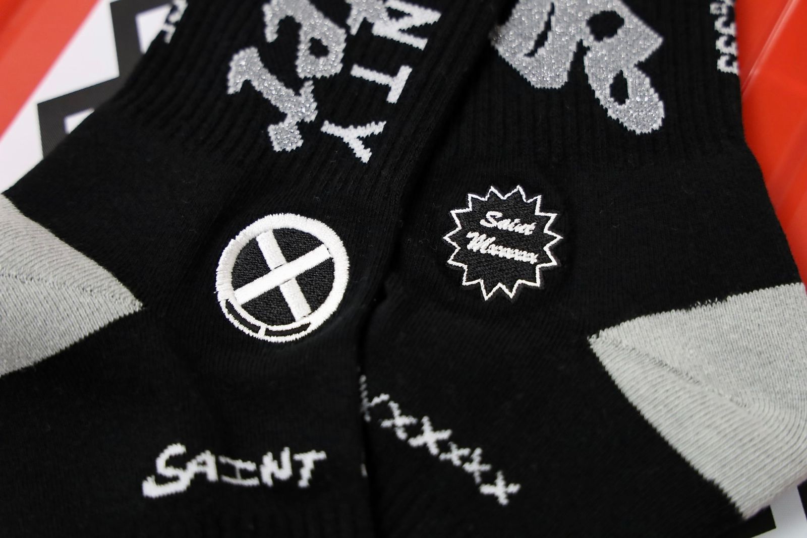 セントマイケル 26SS BH_SOCKS/SAINTY HUNTER(SM-MK8-0000-C39)BLACK☆2月21日(土)10:00発売！