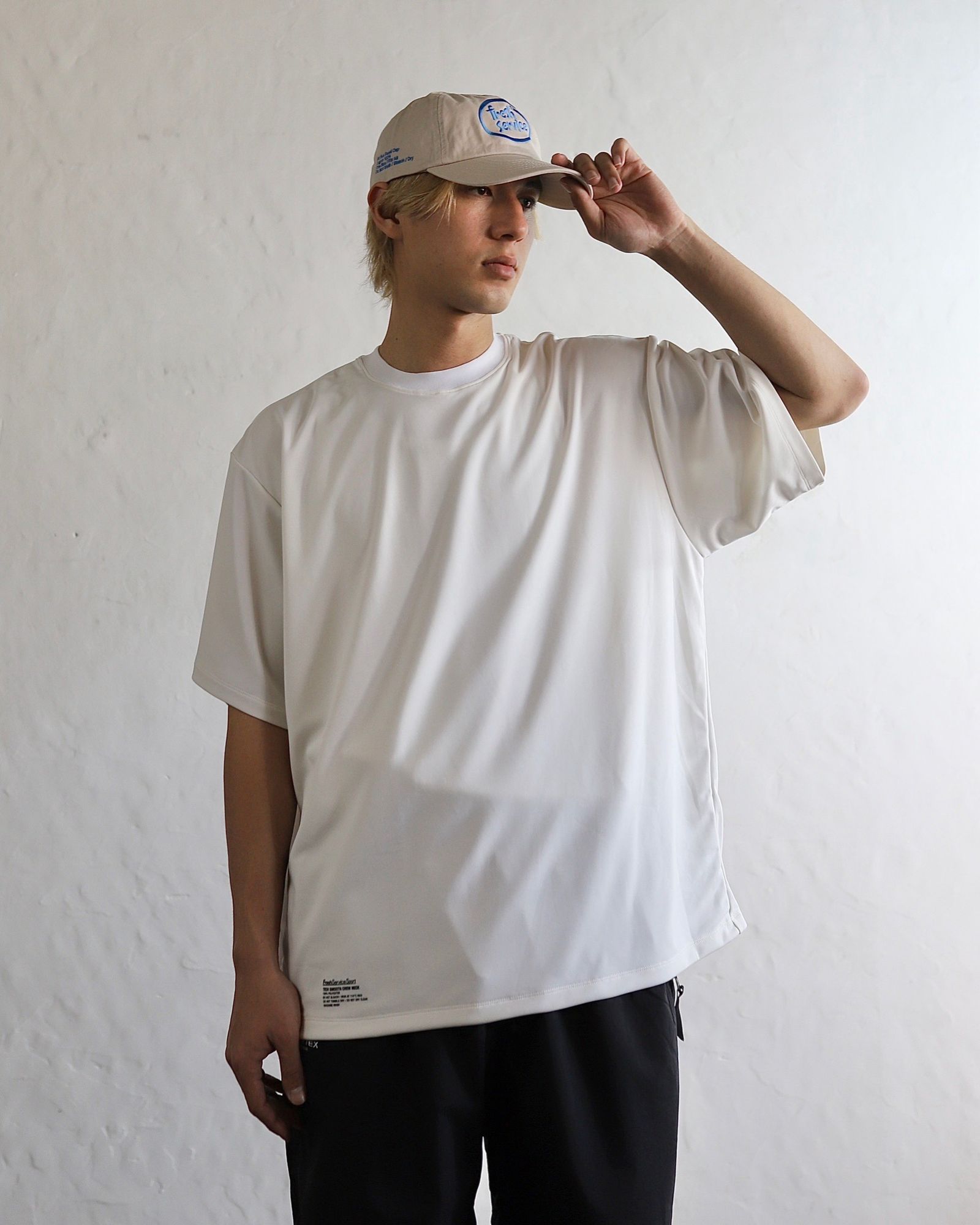 フレッシュサービススポーツ 24SS 2-PACK TECH SMOOTH CREW NECK style 