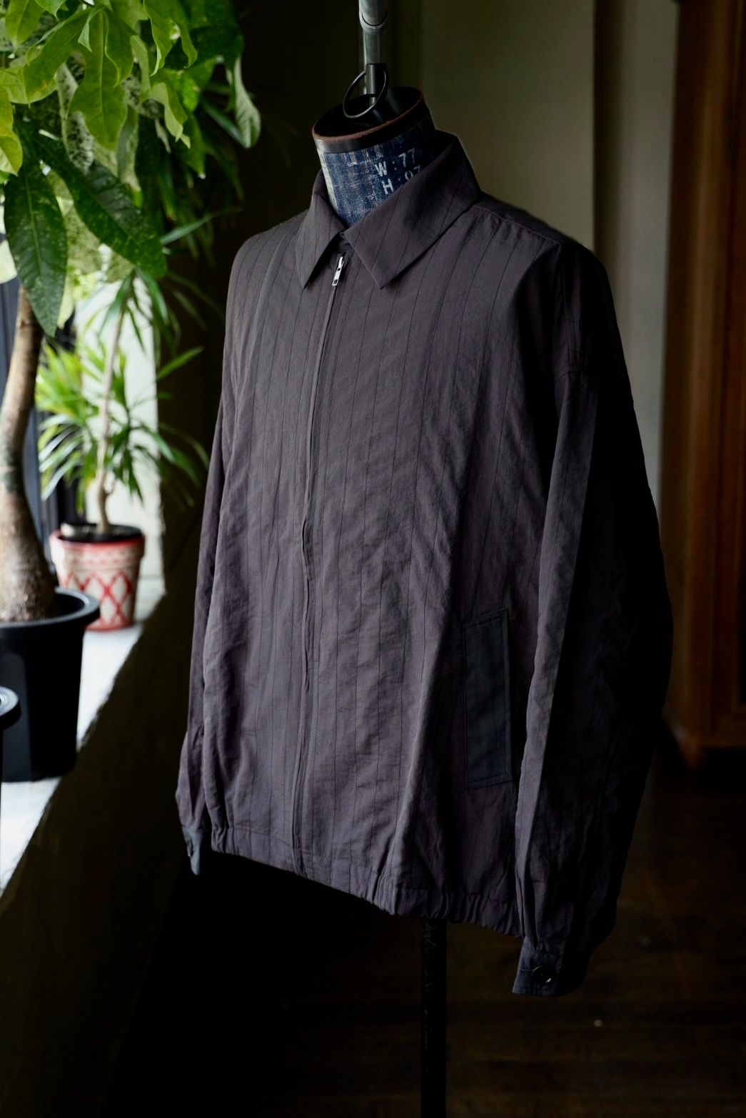S.F.C 25FW エスエフシー STITCHED NYLON SWING TOP(SFCFW25J04)D.Grey☆9月20日(土)発売！