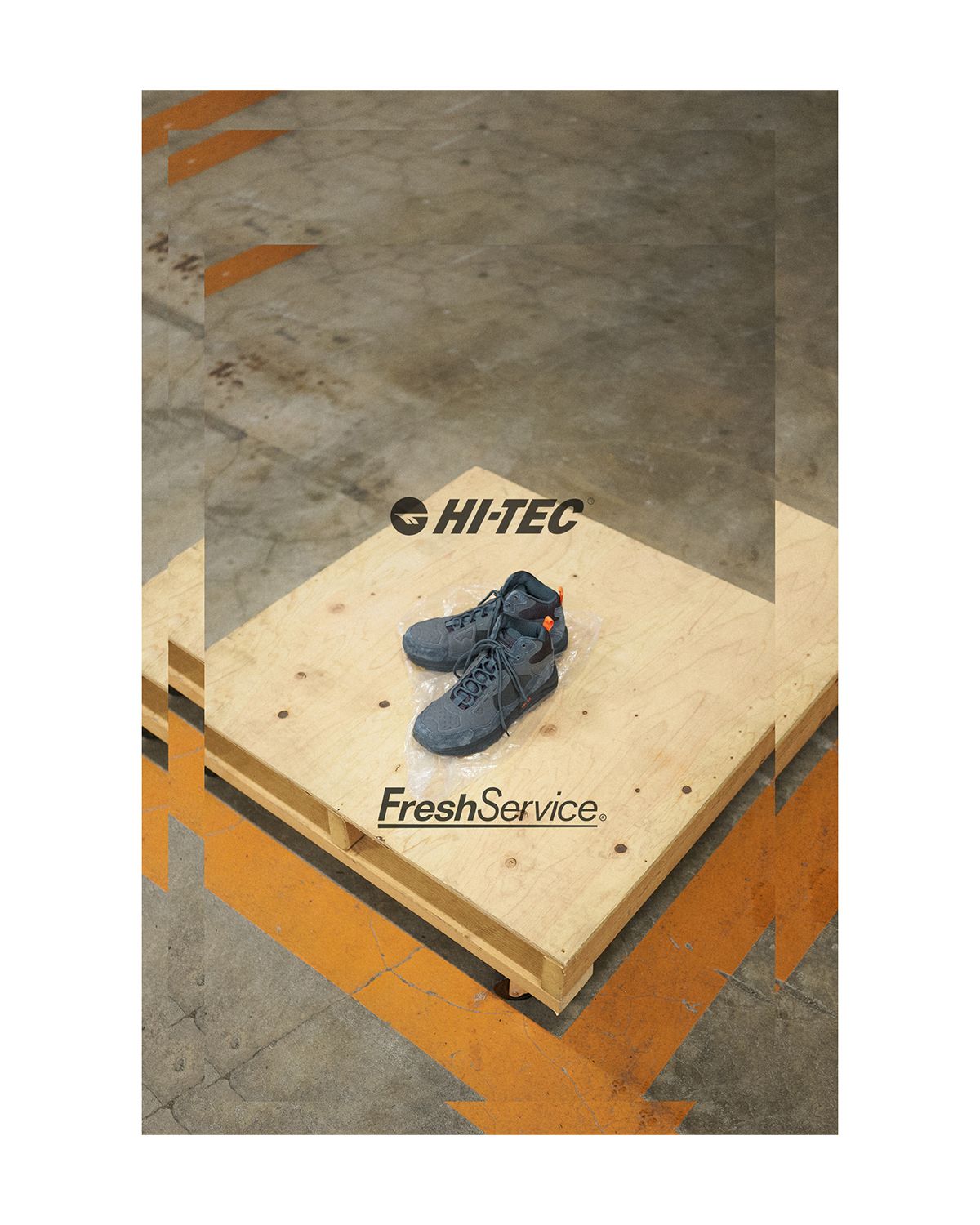フレッシュサービスFS Hi-TEC/EASTEND MID(FSW-23-AC_076)GRAY