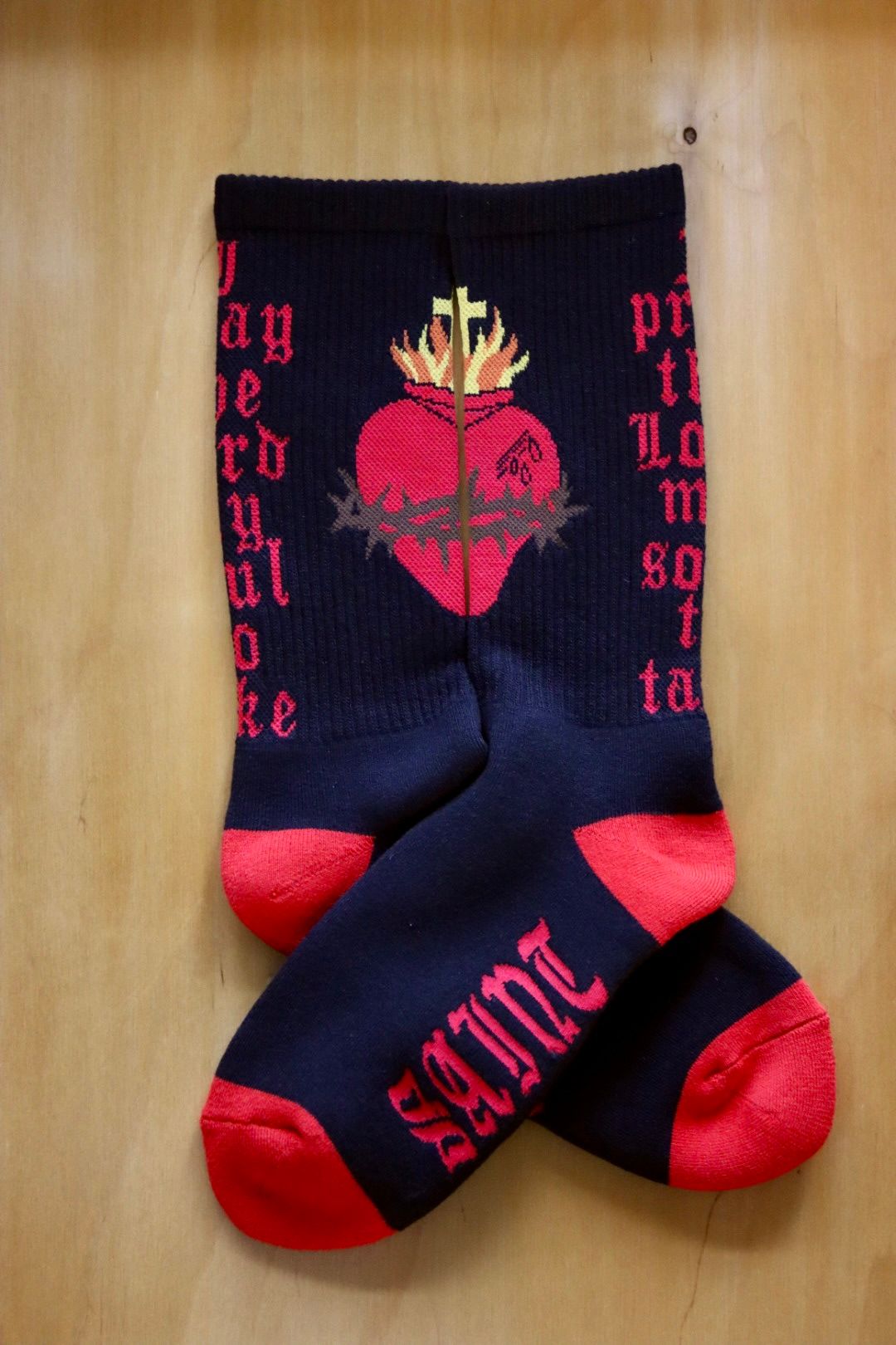 SAINT M×××××× - セントマイケル 23AW SOCKS HEART(SM-S23-0000-105