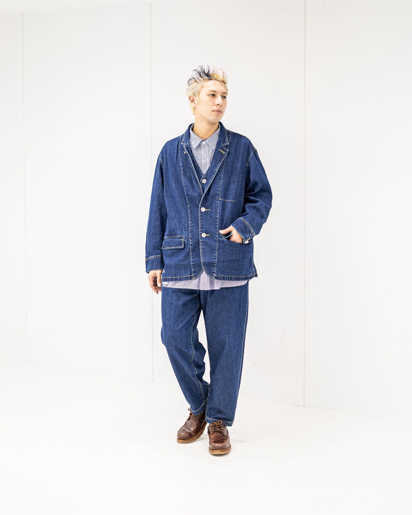 フレッシュサービス WORKERS DENIM JACKET(FSC261-20264FB)FADE INDIGO☆12月20日(土)発売！