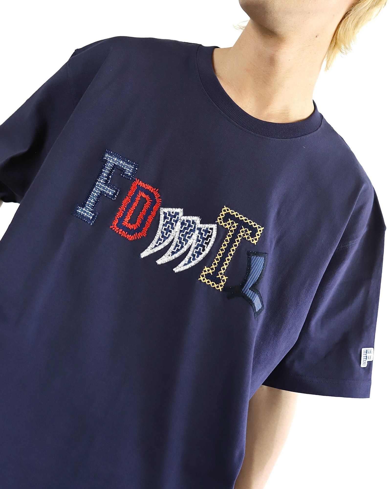 FDMTL 24SS PATCHWARK LOGO TEE style 2024.4.14