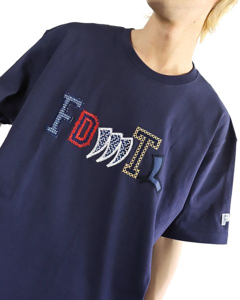 FDMTL 24SS PATCHWARK LOGO TEE style 2024.4.14