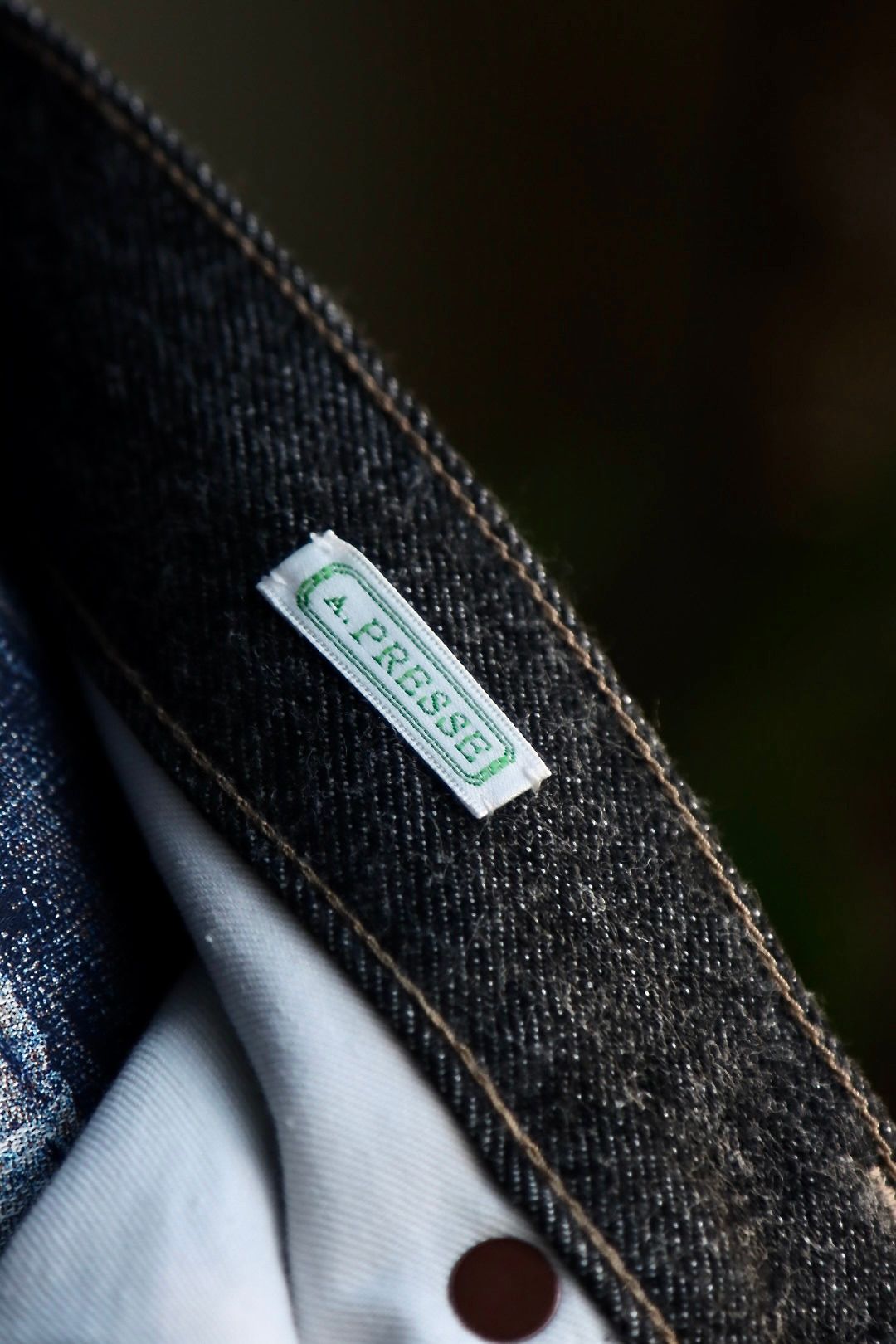 A.PRESSE - アプレッセ24SS Black Washed Denim Pants(24SAP-04