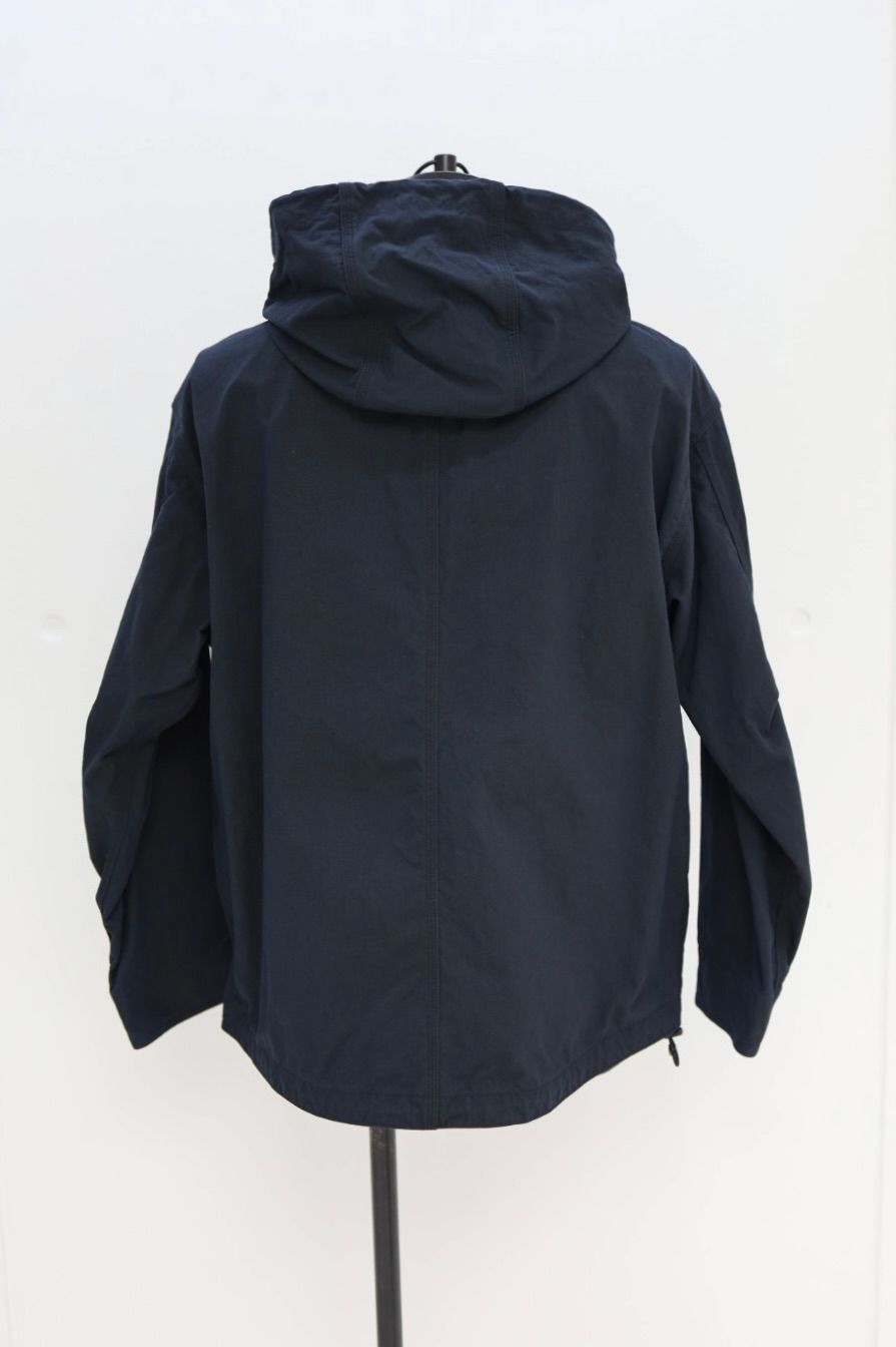 コムデギャルソンオム26SS ナイロンオックス製品染ジップアップフーディ(HQ-J003-051)BLACK☆2月6日(金)発売！